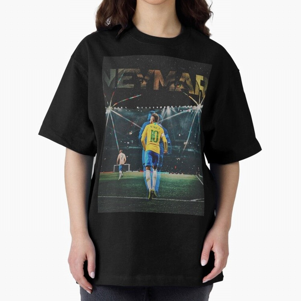 Neymar Premium T-Shirt Bring Match Day Fire to FIFA World Cup 2026 Connected to Haaland, France and Portugal Energy, Fan Favorite Moments, National Team Passion, Big Match Drama and Soccer History; Made for Die Hard Supporters, Soccer Lovers, Game