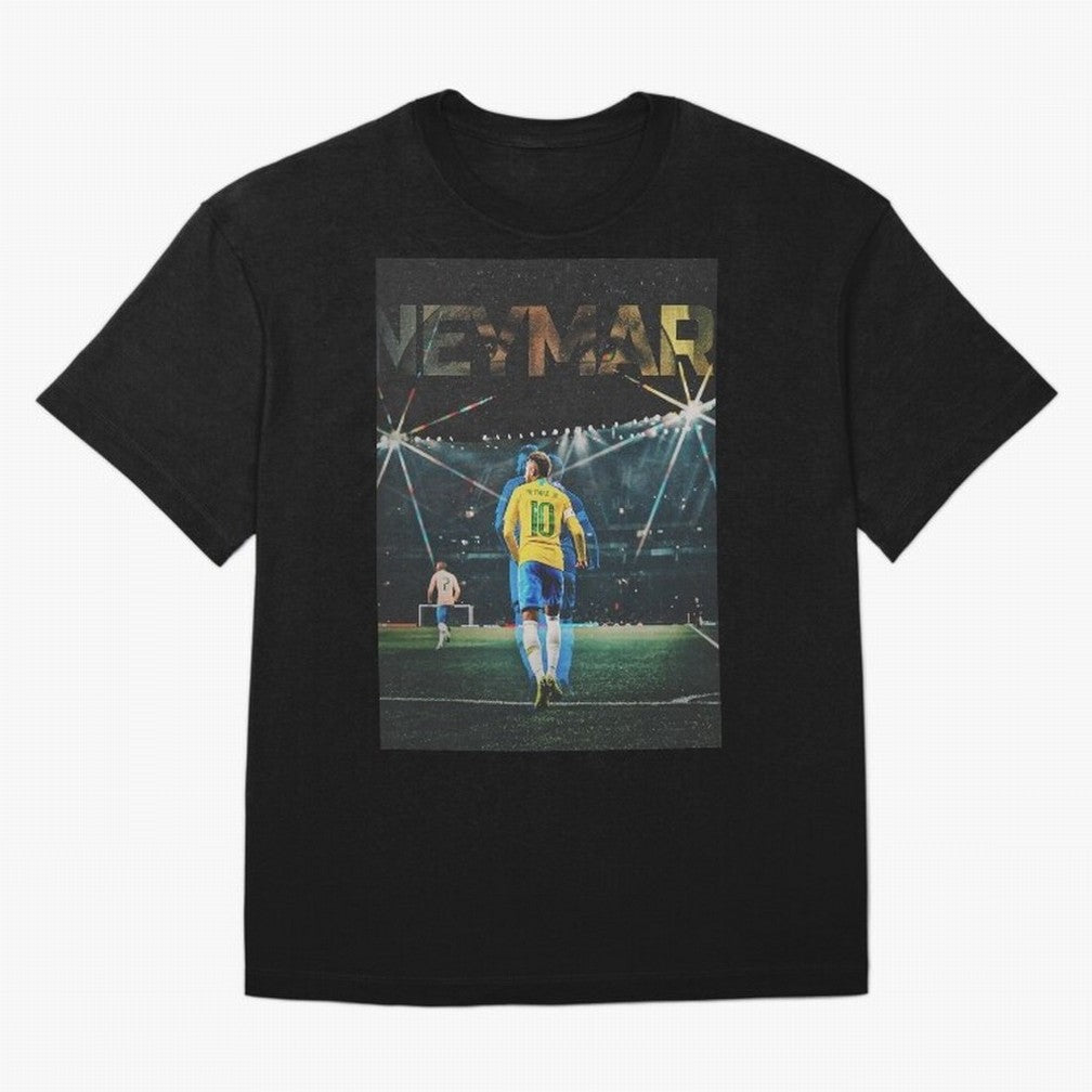 Neymar Premium T-Shirt Bring Match Day Fire to FIFA World Cup 2026 Connected to Haaland, France and Portugal Energy, Fan Favorite Moments, National Team Passion, Big Match Drama and Soccer History; Made for Die Hard Supporters, Soccer Lovers, Game