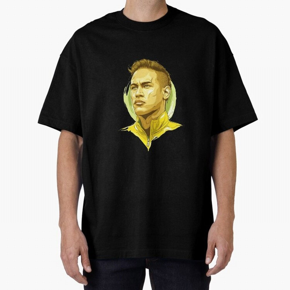 Neymar Junior Sticker Premium T-Shirt Bring World Football Passion into Global Football Passion for FIFA World Cup 2026 Group Stage, Capturing Haaland and Mbappe, Argentina and Brazil, Football Festival Excitement, Trophy Ambitions, Country