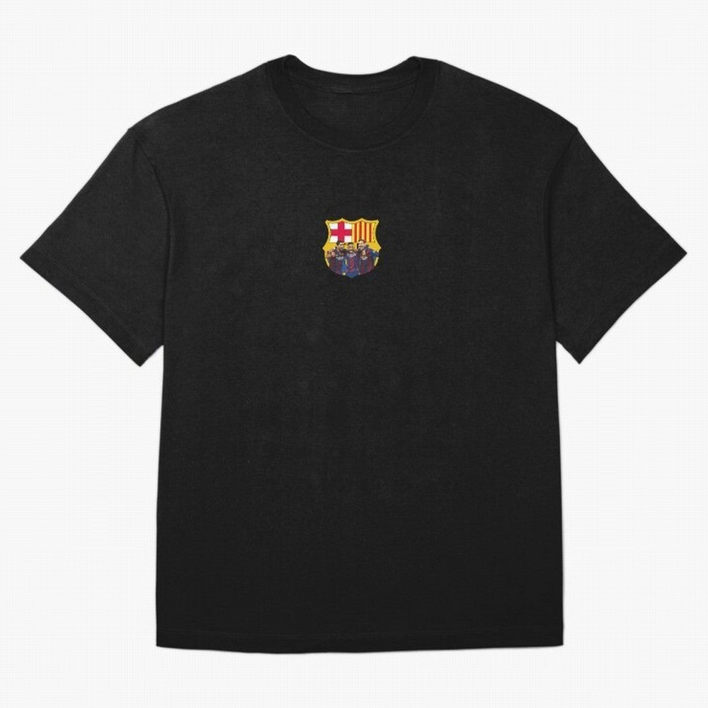 Barcelona logo, Massi, Neymar and Suar Premium T-Shirt Celebrate the Next Chapter of FIFA World Cup 2026 USA Canada Mexico Spirit, Capturing Argentina, Messi and Cristiano Ronaldo, Champion Mindset, Group Stage Buzz, Knockout Tension and Passionate