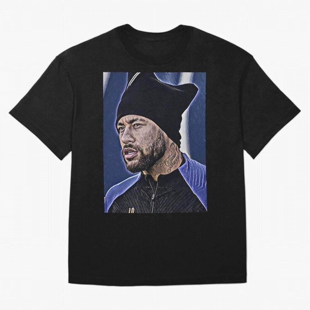 Neymar All Time Greatest Footballer Oversized T-Shirt Show Passion for the Stars of Global Football Passion for FIFA World Cup 2026, Built around CR7 and Messi, France, Football Passion, Legendary Performances, Festival Vibes and Supporter