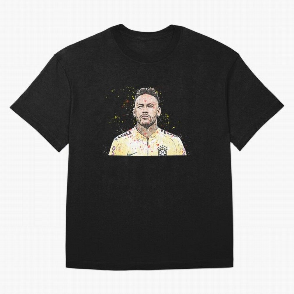 Neymar Neymar Oversized T-Shirt Elevate Match Day Hype around FIFA World Cup 2026 Group Stage, Messi, Neymar and Mbappe, Argentina and Brazil, Tournament Hype, Historic Matchups, Family Viewing Parties and Global Sports Pride; Perfect for Fans,