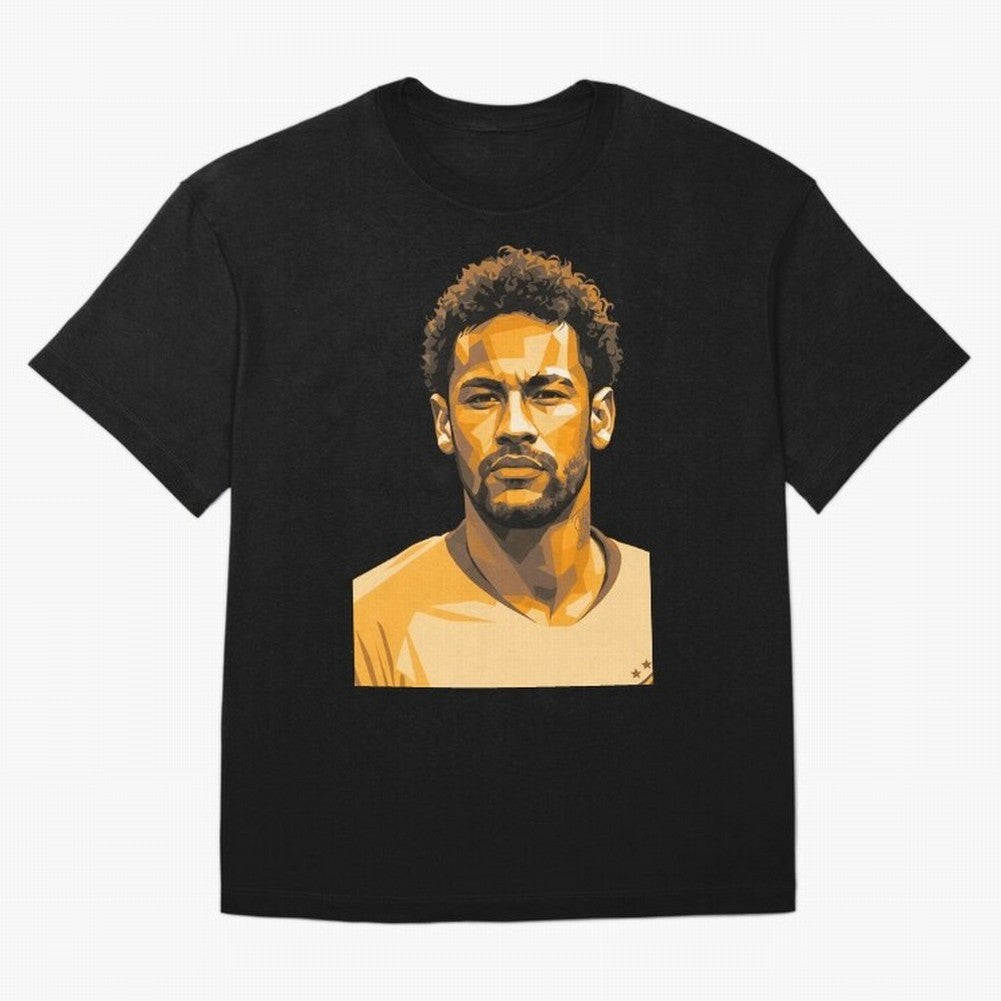 Neymar Oversized T-Shirt Show Support during FIFA World Cup 2026 USA Canada Mexico for Fans of Messi and Cristiano Ronaldo and Argentina, Bringing Soccer Culture, Superstar Moments, National Team Dreams and Competitive Fire; Ideal for Passionate