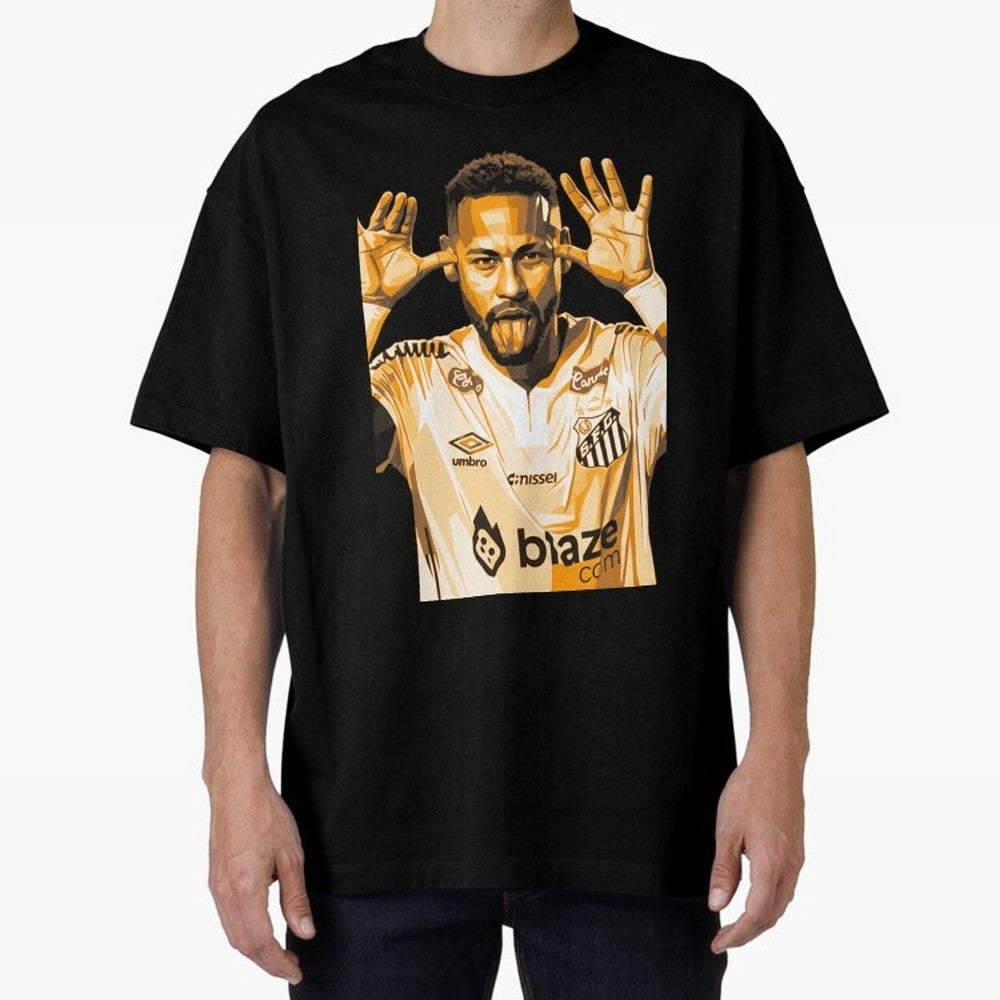 Neymar Classic T-Shirt Refresh Global Football Passion for FIFA World Cup 2026 USA Canada Mexico, with Cristiano Ronaldo, Brazil, Portugal and Argentina, Goal Celebration Energy, Supporter Heritage, Football Icons and Worldwide Tournament Joy; Made