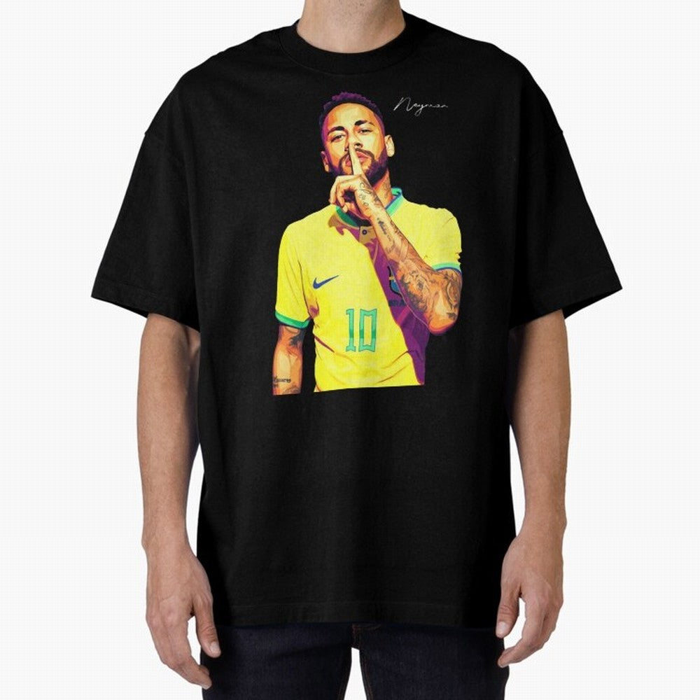 Neymar - vector Classic T-Shirt Show Championship Spirit for FIFA World Cup 2026 Featuring Messi and Cristiano Ronaldo, Netherlands Energy, Champion Mindset, Group Stage Buzz, Knockout Tension and Passionate Fan Culture; Made for Collectors Who