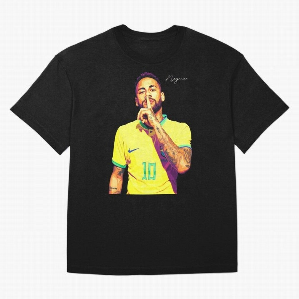 Neymar - vector Classic T-Shirt Show Championship Spirit for FIFA World Cup 2026 Featuring Messi and Cristiano Ronaldo, Netherlands Energy, Champion Mindset, Group Stage Buzz, Knockout Tension and Passionate Fan Culture; Made for Collectors Who