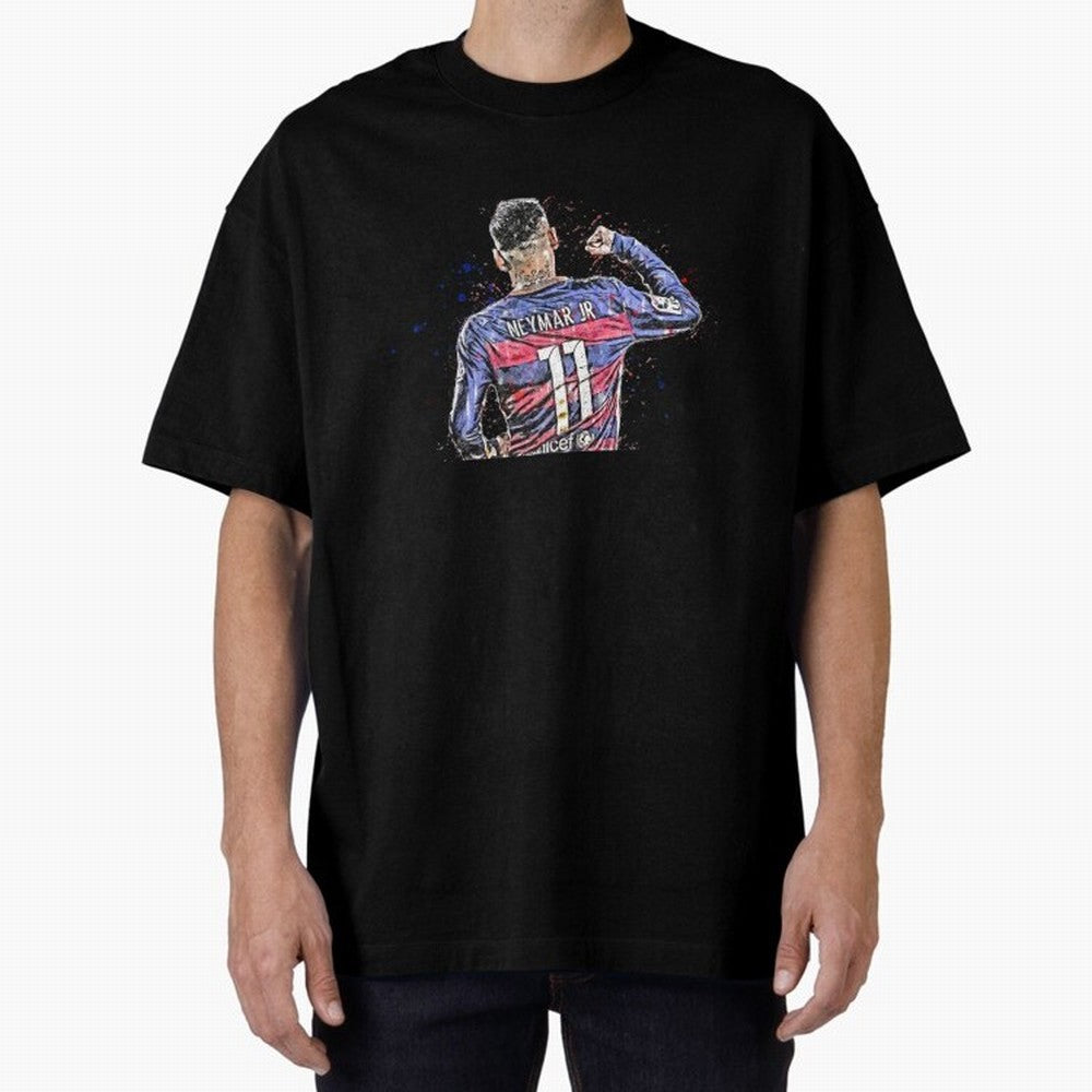 Neymar Neymar Oversized T-Shirt Stand with FIFA World Cup 2026 Group Stage Spirit, with Germany, Neymar, Classic Soccer Heritage, Championship Pressure, Fan Loyalty and International Pride; Built for Supporters Chasing Trophy Dreams, Final Match