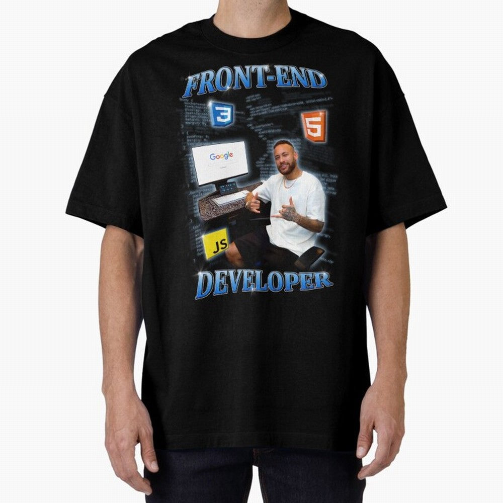Front-end Developer Neymar - English Classic T-Shirt Discover FIFA World Cup 2026 Spirit, Made for Spain and Netherlands, Messi and Cristiano Ronaldo, Stadium Chants, National Pride, Trophy Dreams and Unforgettable Football Memories; Built for