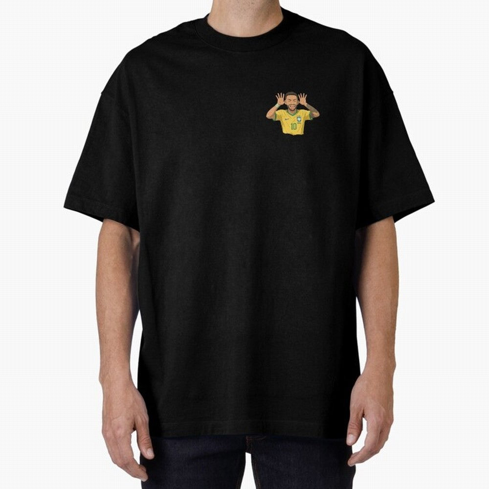 Neymar Brazil ¨C Tongue-Out Celebration | Yellow Kit #10 | Ghibli Style Classic T-Shirt Celebrate Football Dreams Across FIFA World Cup 2026 for Fans of Neymar and Argentina and Brazil, Bringing Match Day Excitement, Supporter Culture, Golden Goals