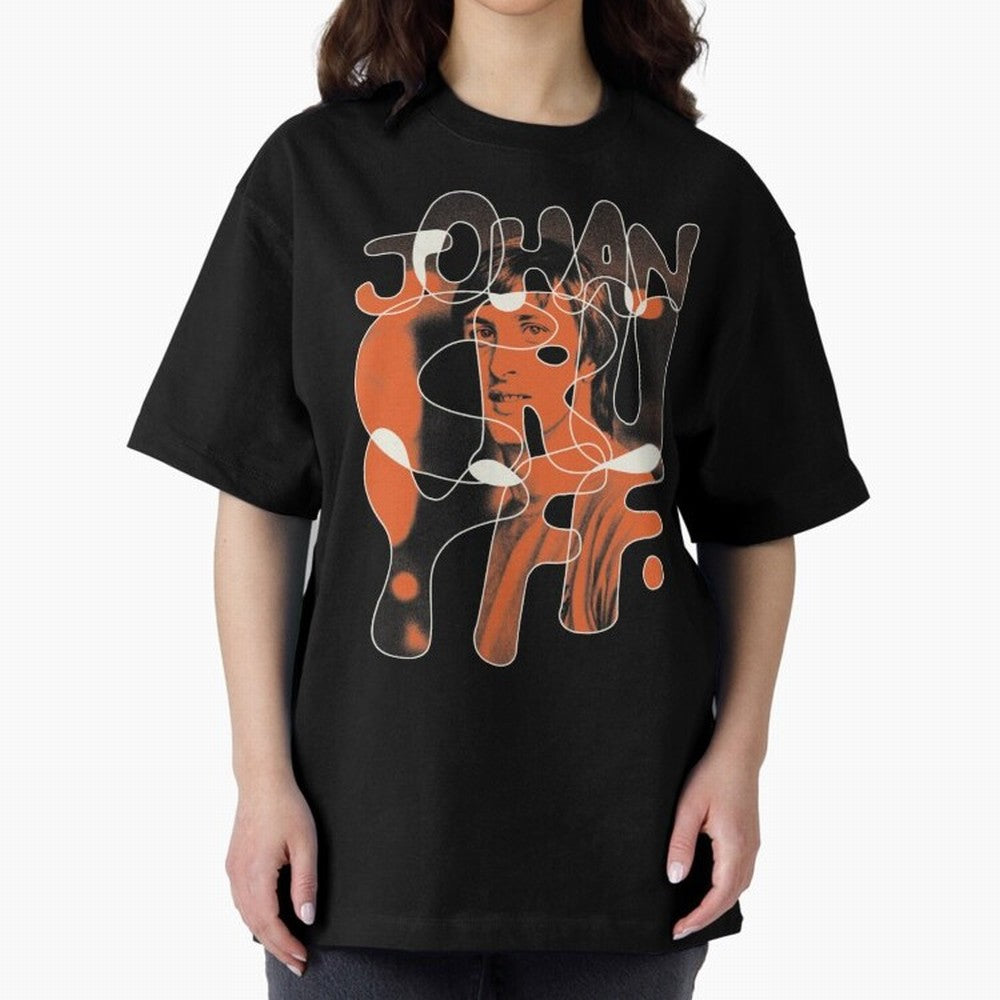 Johan Cruyff ¨C Abstract Football Icon Art Classic T-Shirt Feel the Trophy Chase of the FIFA World Cup 2026 USA Canada Mexico Journey through Neymar Highlights, Argentina, France and Brazil Pride, Stadium Memories, Football Loyalty, International