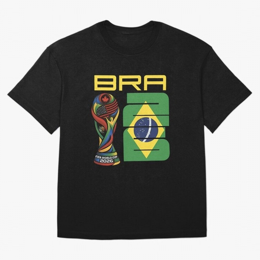 Brazil Soccer World Cup 2026 Fan Art - Selecao 2026 Essential T-Shirt Celebrate Every Goal in FIFA World Cup 2026 Group Stage Made for Messi, CR7 and Mbappe, Portugal, Spain and Germany Energy, Tournament Hype, Historic Matchups, Family Viewing