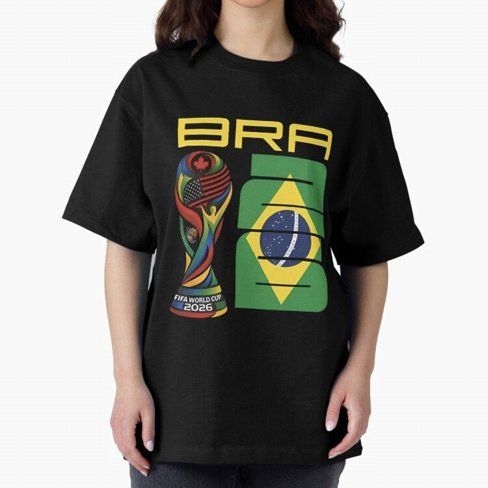 Brazil Soccer World Cup 2026 Fan Art - Selecao 2026 Essential T-Shirt Celebrate Every Goal in FIFA World Cup 2026 Group Stage Made for Messi, CR7 and Mbappe, Portugal, Spain and Germany Energy, Tournament Hype, Historic Matchups, Family Viewing