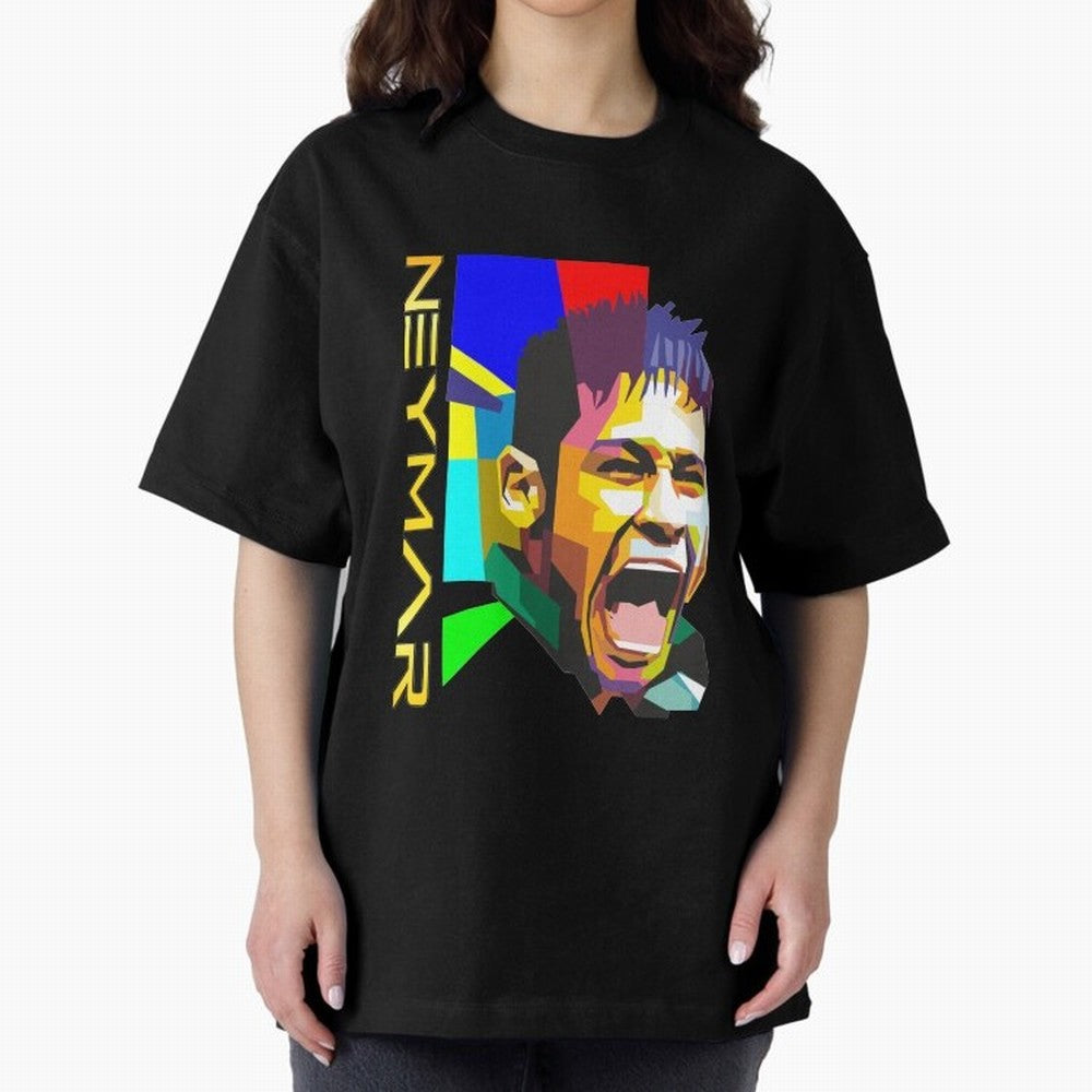 Neymar Painting Tshirt Essential T-Shirt Bring International Match Energy to FIFA World Cup 2026 USA Canada Mexico Spirit, Featuring Argentina, Messi, Champion Mindset, Group Stage Buzz, Knockout Tension and Passionate Fan Culture; Ideal for Fans