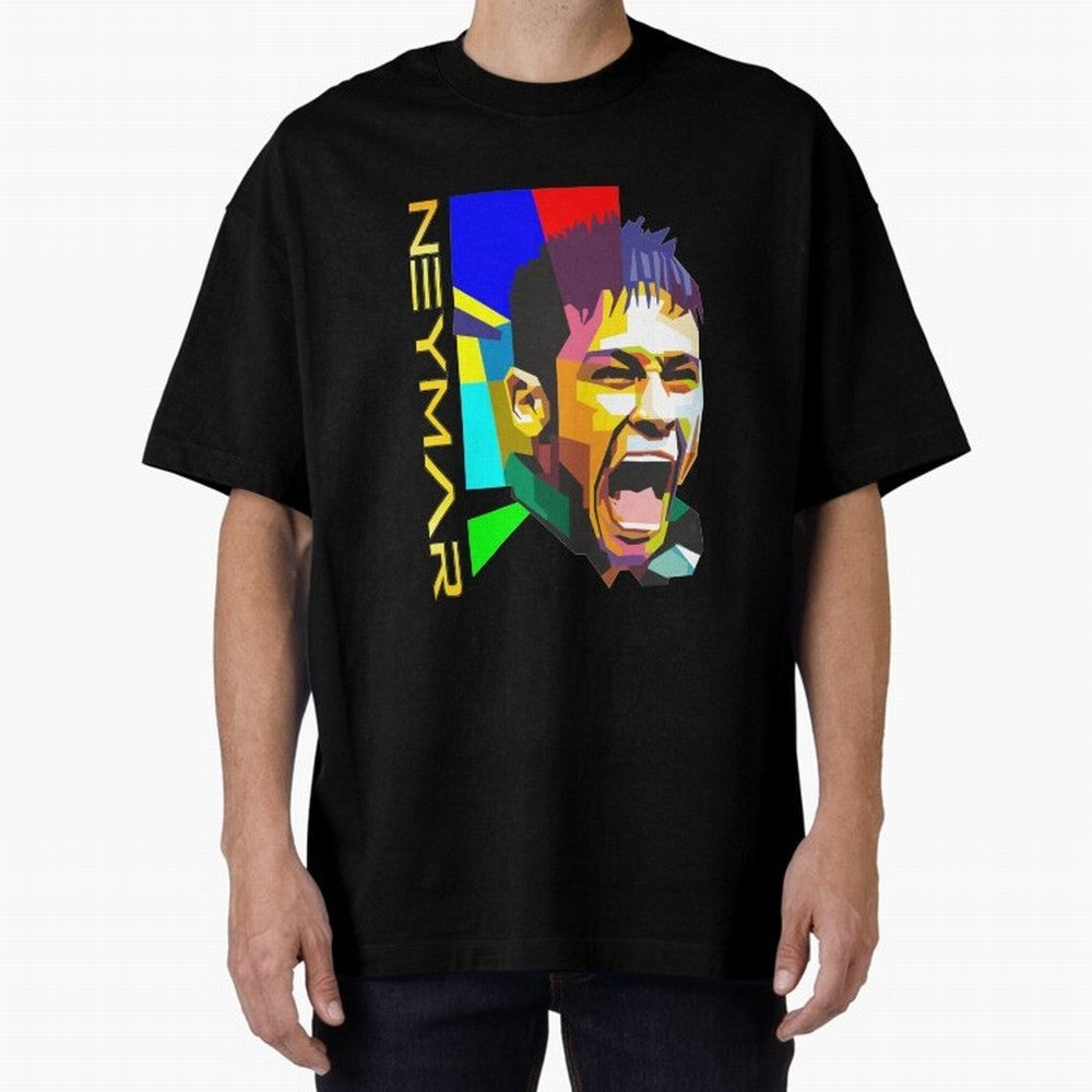 Neymar Painting Tshirt Essential T-Shirt Bring International Match Energy to FIFA World Cup 2026 USA Canada Mexico Spirit, Featuring Argentina, Messi, Champion Mindset, Group Stage Buzz, Knockout Tension and Passionate Fan Culture; Ideal for Fans