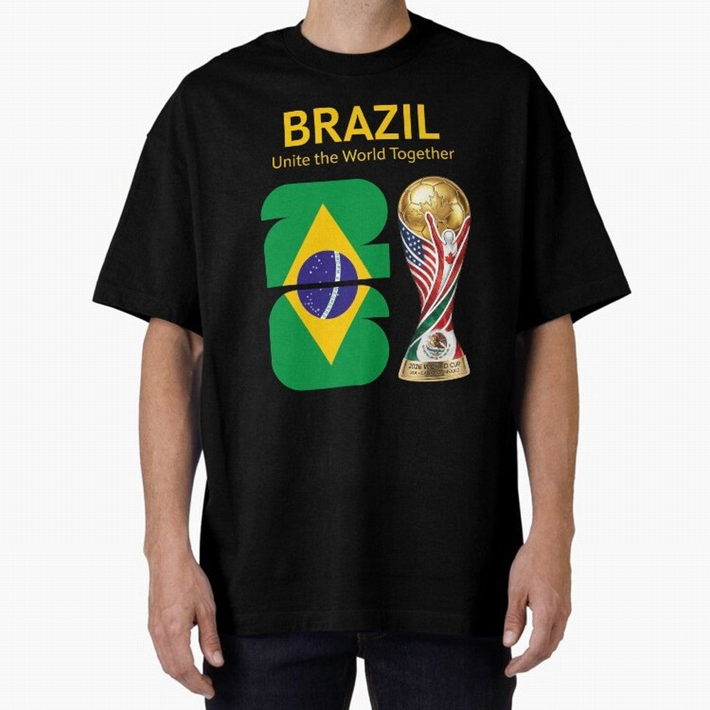World Cup 2026, IMG 017, BRAZIL 001 Classic T-Shirt Celebrate Football Heritage in the FIFA World Cup 2026 Journey through Cristiano Ronaldo Highlights, Argentina, France and Brazil Pride, Worldwide Fan Energy, Dramatic Goals, Stadium Lights and