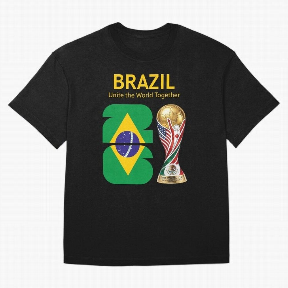 World Cup 2026, IMG 017, BRAZIL 001 Classic T-Shirt Celebrate Football Heritage in the FIFA World Cup 2026 Journey through Cristiano Ronaldo Highlights, Argentina, France and Brazil Pride, Worldwide Fan Energy, Dramatic Goals, Stadium Lights and