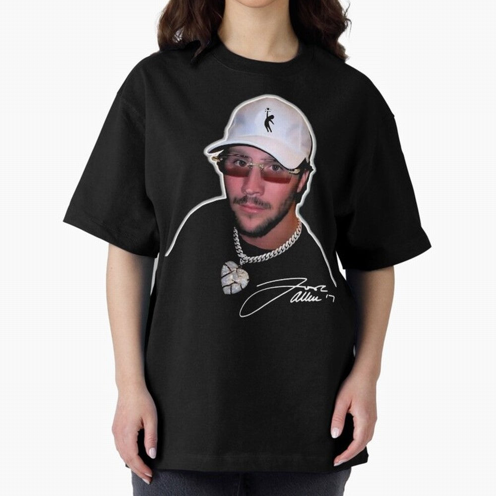 Josh Allen Funny Meme Buffalo Football Retro Essential T-Shirt Make the Season About Global Football Passion for FIFA World Cup 2026 Group Stage, Driven by Cristiano Ronaldo, Netherlands, Championship Spirit, Famous Goals, Roaring Crowds and