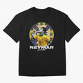 Neymar Junior Oversized T-Shirt Treasure Global Football Passion for FIFA World Cup 2026 USA Canada Mexico, with CR7, Portugal, Spain and Germany, Supporter Pride, Iconic Celebrations, Legendary Names and Global Match Day Energy; Ideal for Fans Who