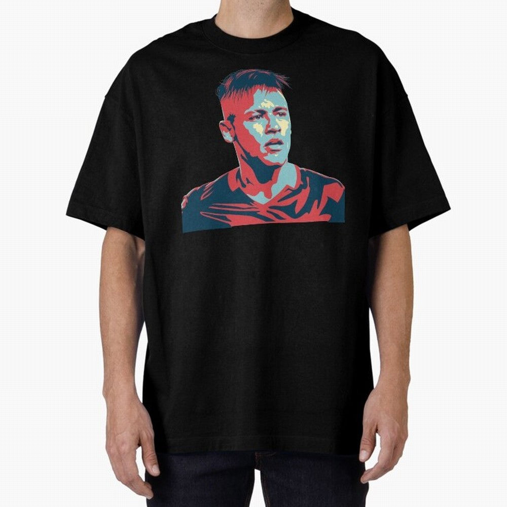 Neymar. Oversized T-Shirt Carry the Dream of FIFA World Cup 2026 Driven by CR7, Argentina Energy, Tournament Hype, Historic Matchups, Family Viewing Parties and Global Sports Pride; Perfect for Supporters Who Want Bold Football Energy, Global Pride