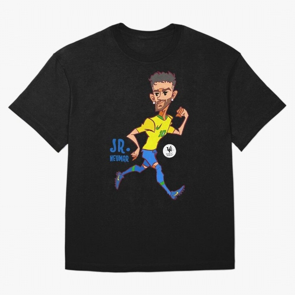 Neymar Oversized T-Shirt Make Your Look Match Match Day Hype around FIFA World Cup 2026, CR7, Netherlands, Game Day Rituals, Football Legends, Country Pride and the Road to the Final; Ideal for Football Dads, Football Moms, Friends, Collectors and