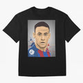 NEYMAR Oversized T-Shirt Feel Global Football Passion for FIFA World Cup 2026, Inspired by Cristiano Ronaldo, Portugal, Spain and Germany, Retro Football Energy, Iconic Rivalries, Trophy Chase Drama and Stadium Atmosphere; Perfect for People Who