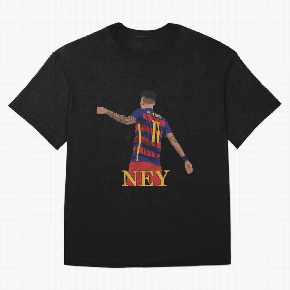 Neymar Oversized T-Shirt Celebrate the Stars of Match Day Hype around FIFA World Cup 2026 USA Canada Mexico, Mbappe, Netherlands, Classic Soccer Heritage, Championship Pressure, Fan Loyalty and International Pride; Perfect for Supporters Who Want
