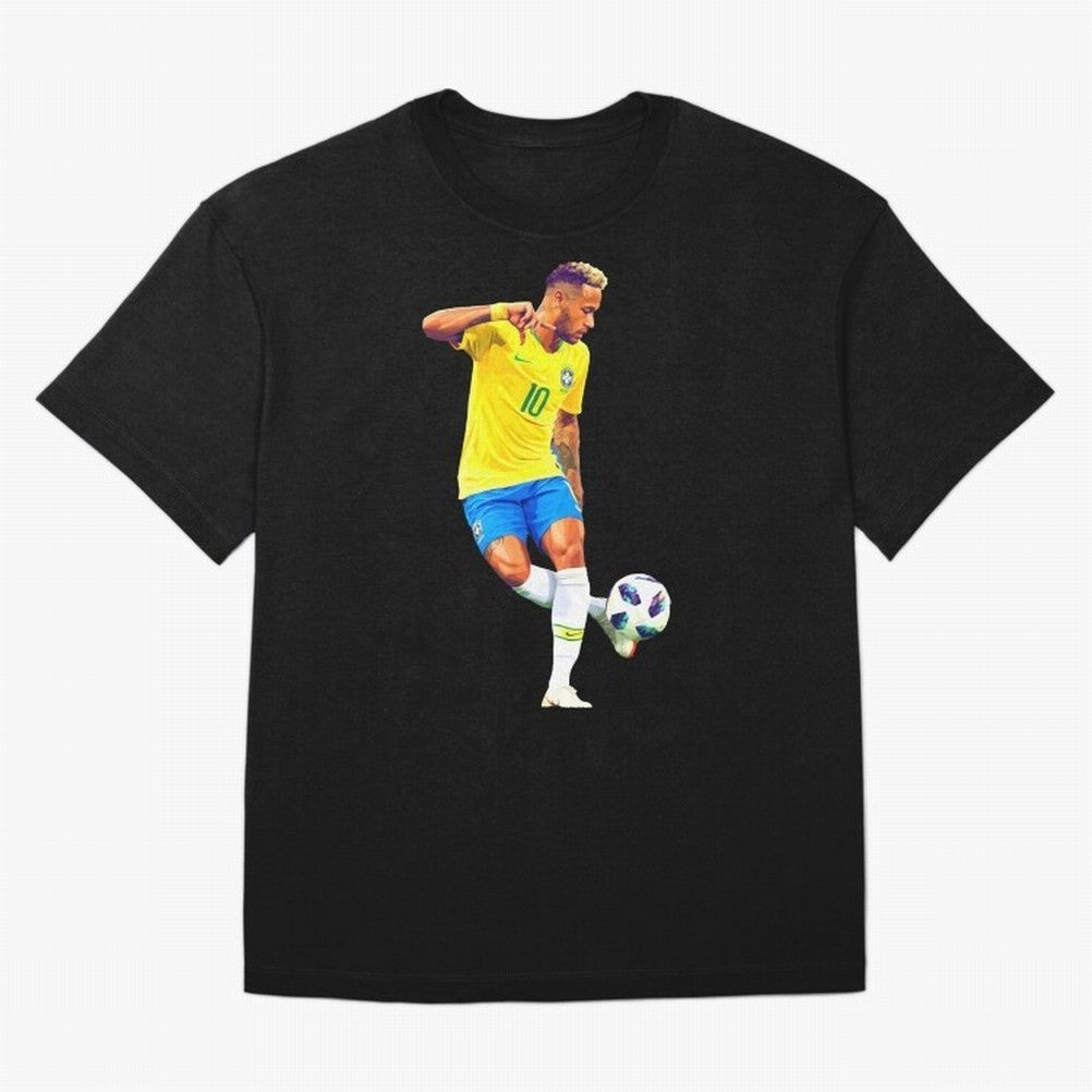 Neymar Oversized T-Shirt Carry the Dream of Global Football Passion for FIFA World Cup 2026, Centered on Messi, Neymar and Mbappe, Argentina and Brazil, Fan Favorite Moments, National Team Passion, Big Match Drama and Soccer History; Great for