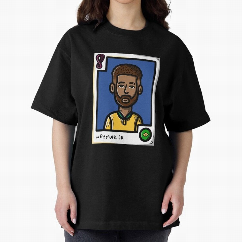 Neymar Classic T-Shirt Carry the Dream of Match Day Hype around FIFA World Cup 2026 USA Canada Mexico, Messi, Neymar and Mbappe, England and Germany, Vintage Soccer Flavor, Modern Football Stars, National Flags and Final Night Emotion; Ideal for