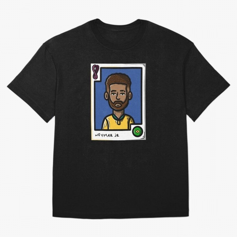 Neymar Classic T-Shirt Carry the Dream of Match Day Hype around FIFA World Cup 2026 USA Canada Mexico, Messi, Neymar and Mbappe, England and Germany, Vintage Soccer Flavor, Modern Football Stars, National Flags and Final Night Emotion; Ideal for