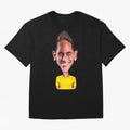 Soccer Oversized T-Shirt Feel the Heartbeat of Match Day Hype around FIFA World Cup 2026 Group Stage, Haaland, England, France and Netherlands, Sports Nostalgia, International Competition, Famous Players and Unforgettable Victories; Great for