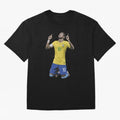 Neymar Brazil Celebration Sticker Essential T-Shirt Stand with Match Day Hype around FIFA World Cup 2026, Messi, Portugal, Spain and Germany, Stadium Memories, Football Loyalty, International Chants and Championship Tradition; Created for Match Day