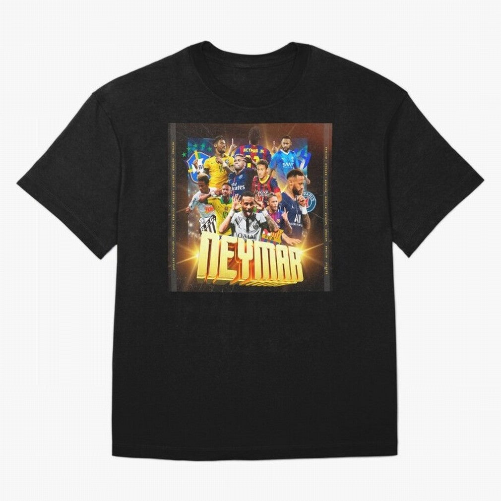 Neymar Best of Career Classic T-Shirt Build FIFA World Cup 2026 Group Stage Inspired by Messi, Neymar and Mbappe, Netherlands Energy, Vintage Soccer Flavor, Modern Football Stars, National Flags and Final Night Emotion; Ideal for Fans Who Follow