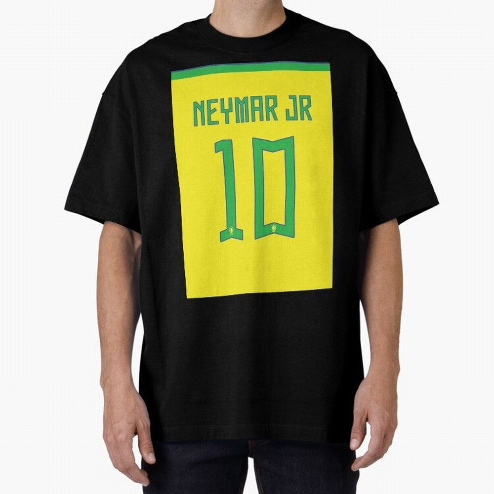 Neymar 10 Brazil 2022 World Cup Jersey Classic T-Shirt Show Match Day Excitement for the FIFA World Cup 2026 Journey through Haaland and Mbappe Highlights, Spain and Netherlands Pride, Stadium Memories, Football Loyalty, International Chants and