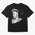Neymar in black & white with signature Classic T-Shirt Capture the FIFA World Cup 2026 Group Stage Journey through Mbappe and Neymar Highlights, France and Portugal Pride, Vintage Soccer Flavor, Modern Football Stars, National Flags and Final Night