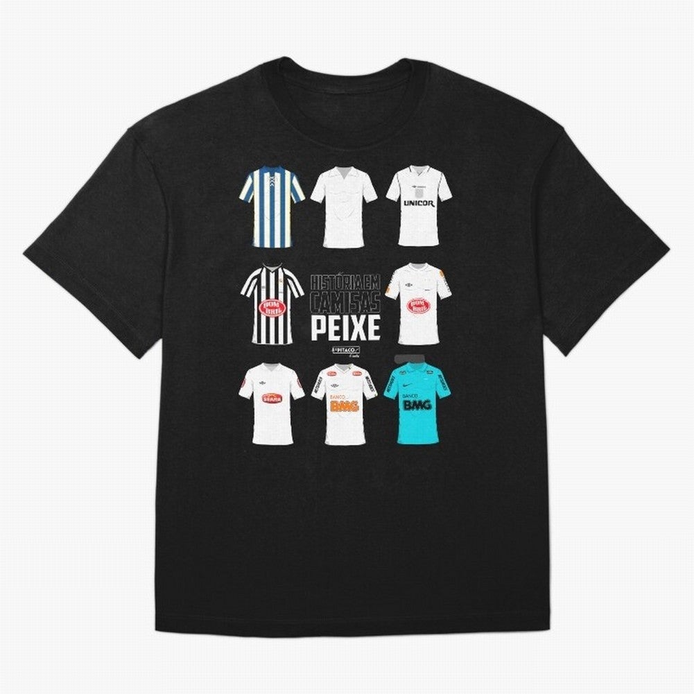 History in Shirts - Santos Classic T-Shirt Upgrade FIFA World Cup 2026 Group Stage for Fans of Neymar, Haaland and Cristiano Ronaldo and Argentina and Brazil, Bringing Football Passion, Legendary Performances, Festival Vibes and Supporter