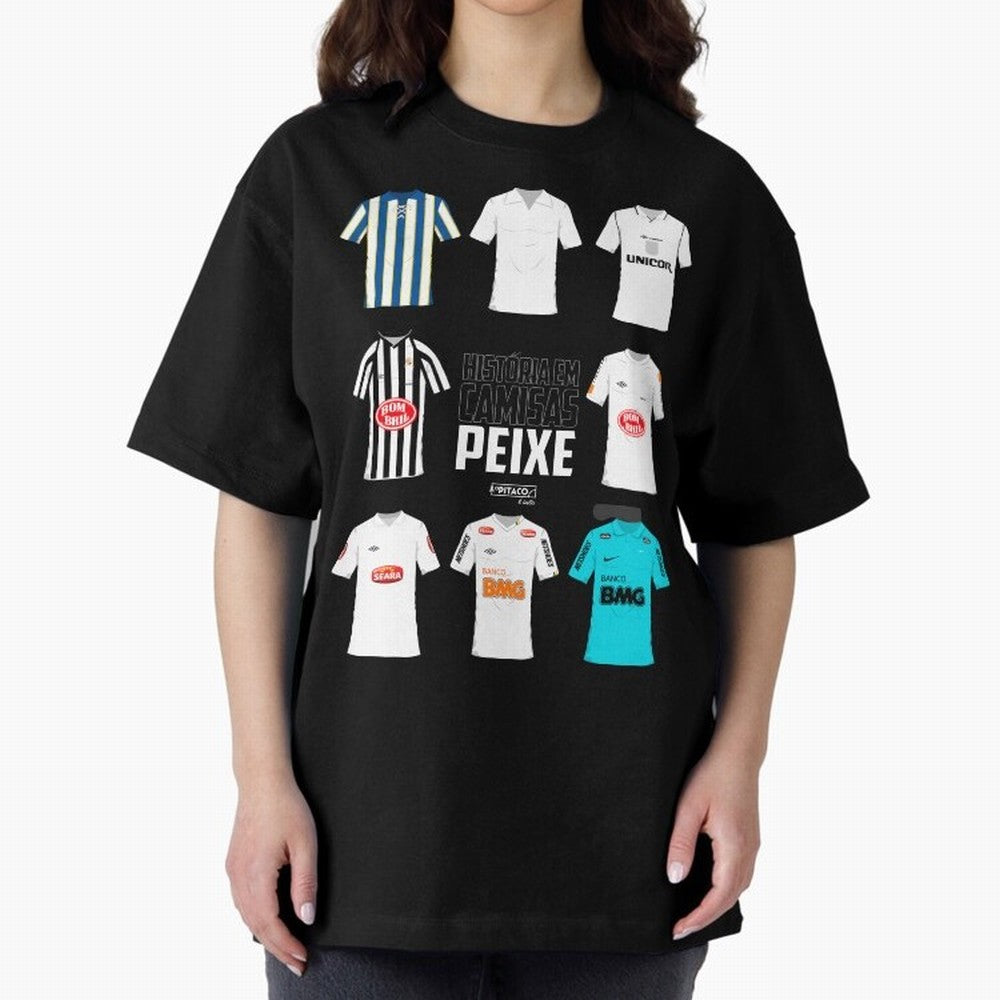History in Shirts - Santos Classic T-Shirt Upgrade FIFA World Cup 2026 Group Stage for Fans of Neymar, Haaland and Cristiano Ronaldo and Argentina and Brazil, Bringing Football Passion, Legendary Performances, Festival Vibes and Supporter