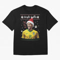 Jingle Balls Christmas Football Fan Art with Santa Neymar Active T-Shirt Feel the Heartbeat of FIFA World Cup 2026 Highlighting Haaland, Spain and Netherlands Energy, Global Supporter Spirit, Legendary Goals, National Colors and Tournament