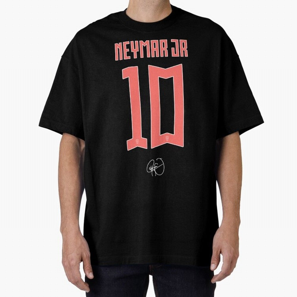 Neymar 10 Oversized T-Shirt Bring a Champion Mindset to the FIFA World Cup 2026 Journey through Neymar Highlights, Brazil, Portugal and Argentina Pride, Stadium Memories, Football Loyalty, International Chants and Championship Tradition; Built for