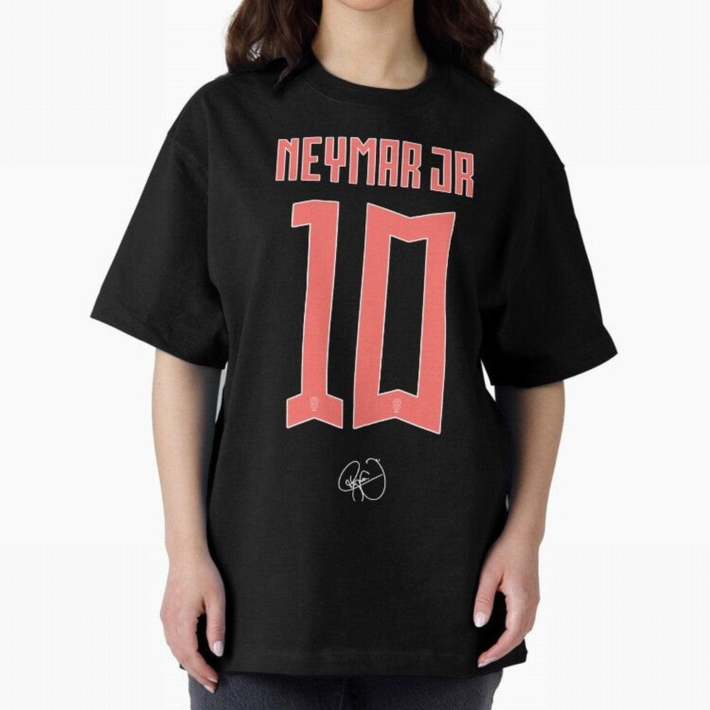 Neymar 10 Oversized T-Shirt Bring a Champion Mindset to the FIFA World Cup 2026 Journey through Neymar Highlights, Brazil, Portugal and Argentina Pride, Stadium Memories, Football Loyalty, International Chants and Championship Tradition; Built for