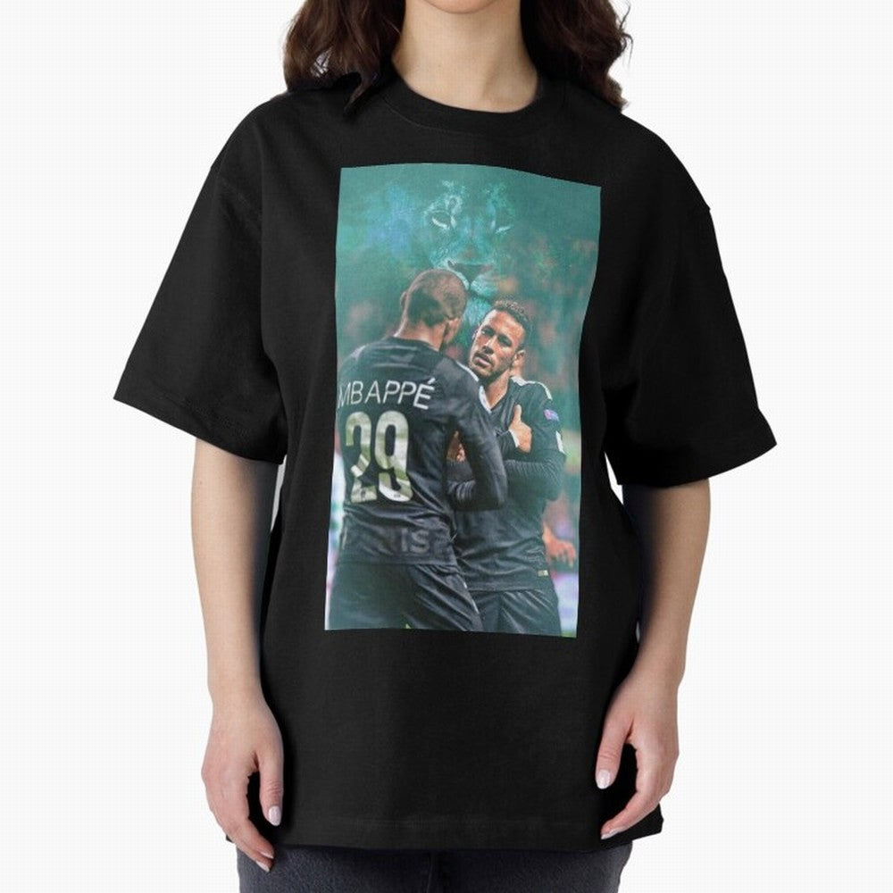 Art Neymar Wallpaper Oversized T-Shirt Bring Match Day Fire to FIFA World Cup 2026 Group Stage Spirit, Built around Spain, Neymar, Match Day Excitement, Supporter Culture, Golden Goals and Global Football Passion; Perfect for People Who Love