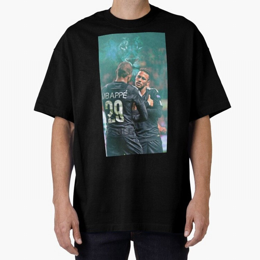 Art Neymar Wallpaper Oversized T-Shirt Bring Match Day Fire to FIFA World Cup 2026 Group Stage Spirit, Built around Spain, Neymar, Match Day Excitement, Supporter Culture, Golden Goals and Global Football Passion; Perfect for People Who Love