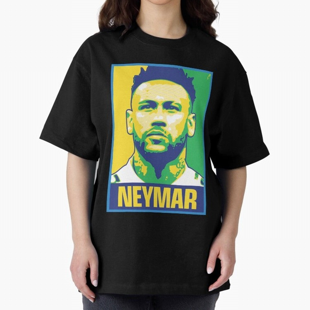 Neymar - BRAZIL Classic T-Shirt Turn Up for FIFA World Cup 2026 USA Canada Mexico for Fans of CR7 and Messi and Argentina and Brazil, Bringing Fan Favorite Moments, National Team Passion, Big Match Drama and Soccer History; Built for Supporters