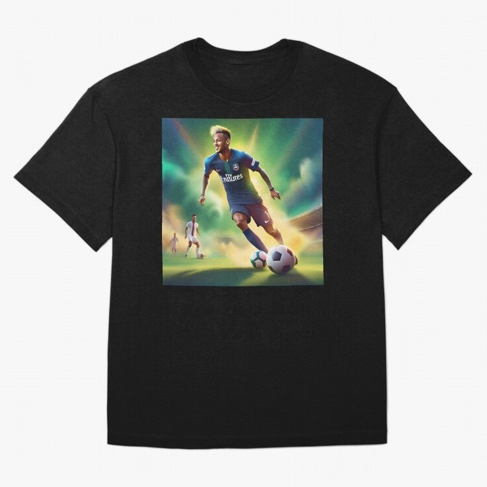 Neymar Brazil Classic T-Shirt Celebrate Classic Football Spirit in FIFA World Cup 2026 Group Stage Spirit, Filled with Portugal, Messi, CR7 and Mbappe, Fan Favorite Moments, National Team Passion, Big Match Drama and Soccer History; Perfect for