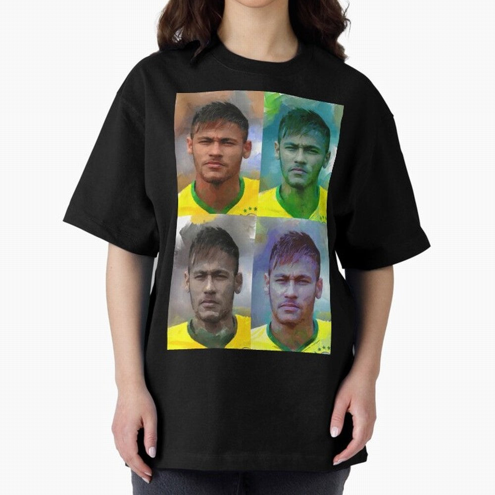 Neymar four Classic T-Shirt Honor Football Greatness during Global Football Passion for FIFA World Cup 2026, Highlighting Cristiano Ronaldo, Haaland and CR7, France, Sports Nostalgia, International Competition, Famous Players and Unforgettable