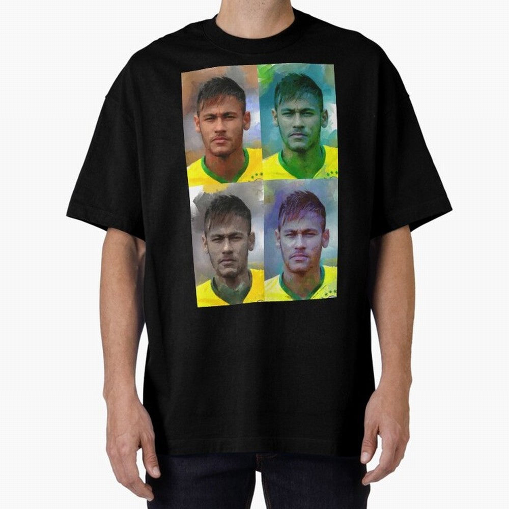Neymar four Classic T-Shirt Honor Football Greatness during Global Football Passion for FIFA World Cup 2026, Highlighting Cristiano Ronaldo, Haaland and CR7, France, Sports Nostalgia, International Competition, Famous Players and Unforgettable