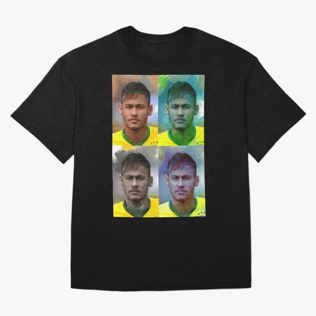 Neymar four Classic T-Shirt Honor Football Greatness during Global Football Passion for FIFA World Cup 2026, Highlighting Cristiano Ronaldo, Haaland and CR7, France, Sports Nostalgia, International Competition, Famous Players and Unforgettable
