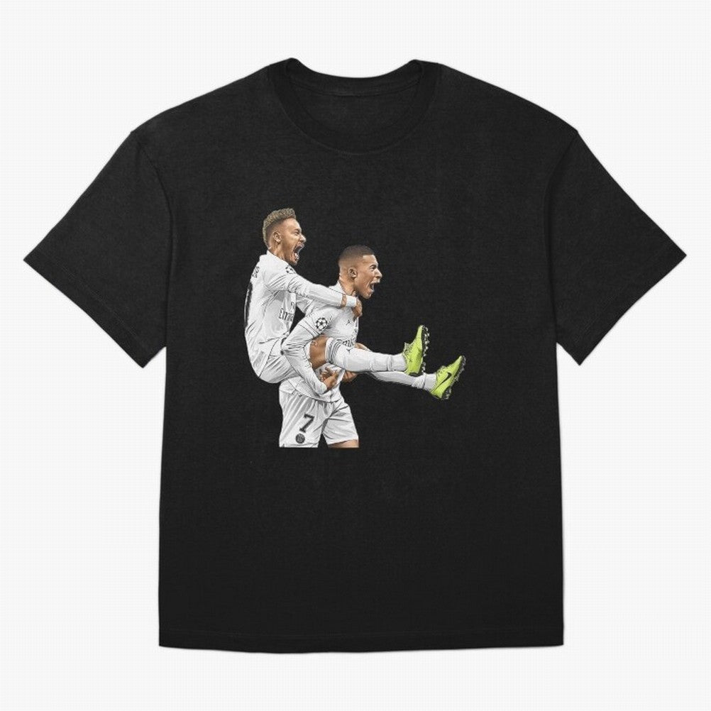 Illustration Neymar Classic T-Shirt Support the Legends of FIFA World Cup 2026 Group Stage Spirit, Capturing France, Messi, CR7 and Mbappe, Worldwide Fan Energy, Dramatic Goals, Stadium Lights and Championship Celebrations; Perfect for People Who
