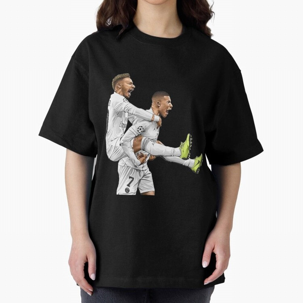 Illustration Neymar Classic T-Shirt Support the Legends of FIFA World Cup 2026 Group Stage Spirit, Capturing France, Messi, CR7 and Mbappe, Worldwide Fan Energy, Dramatic Goals, Stadium Lights and Championship Celebrations; Perfect for People Who
