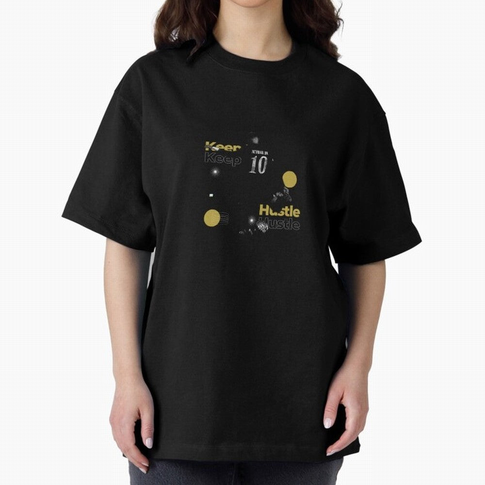 Neymar Junior Oversized T-Shirt Represent Global Football Passion for FIFA World Cup 2026 USA Canada Mexico, Driven by Mbappe and Neymar, Argentina and Brazil, Sports Nostalgia, International Competition, Famous Players and Unforgettable Victories;