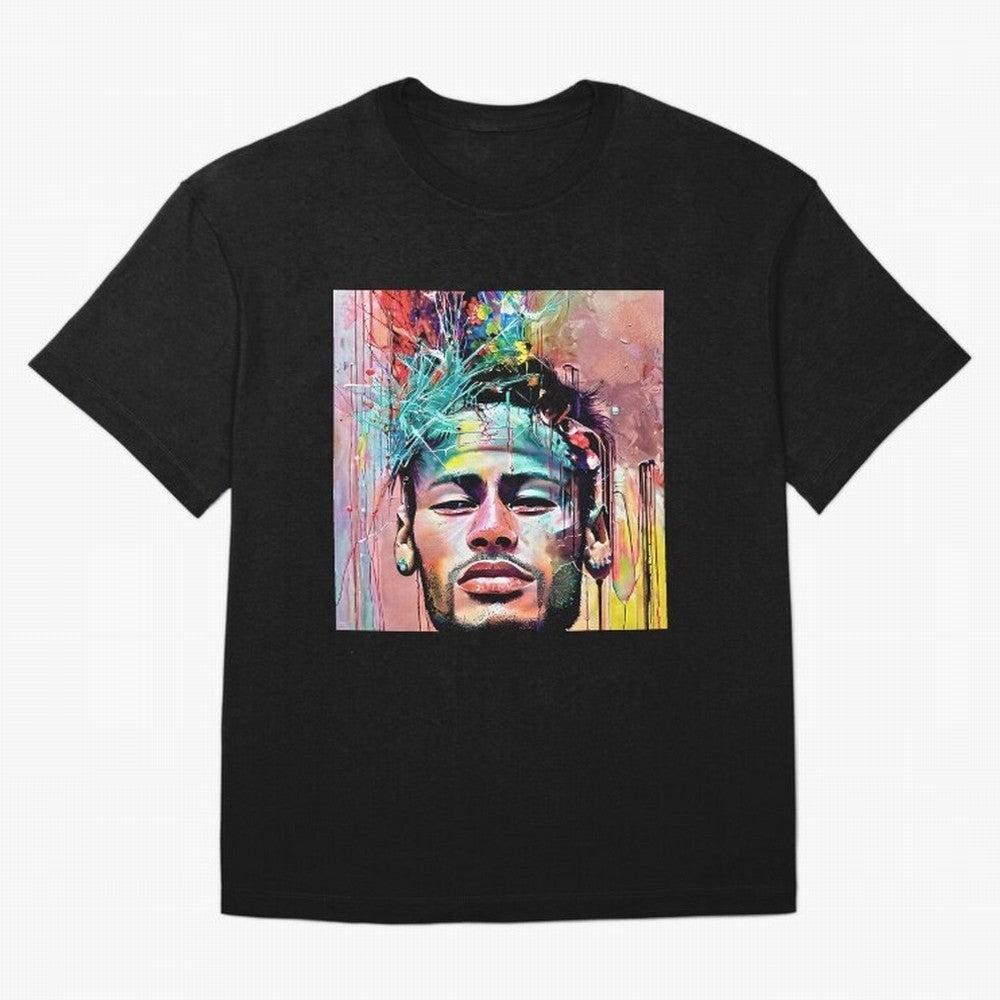 Colorful Neymar Oversized T-Shirt Celebrate Fan Favorites in FIFA World Cup 2026 Group Stage Spirit, Connected to France, Neymar, Stadium Chants, National Pride, Trophy Dreams and Unforgettable Football Memories; Made for Die Hard Supporters,